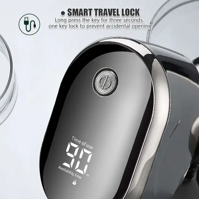 혁신적인 기술과 다목적 그루밍 기능을 갖춘 UOODI 남성용 전기 면도기