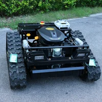 Customized EURO V Gasoline Engine 224CC AWY550 Robot Remote Control Lawn Mower With Electric Start 1