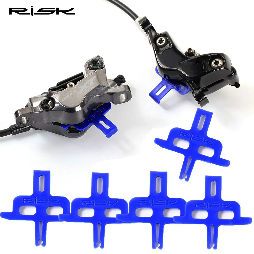 

10pcs High Quality Red MTB Bike Parts Outdoor Hydraulic Disc Bicycle Brakes Spacers Brake Pads Spacer Instert