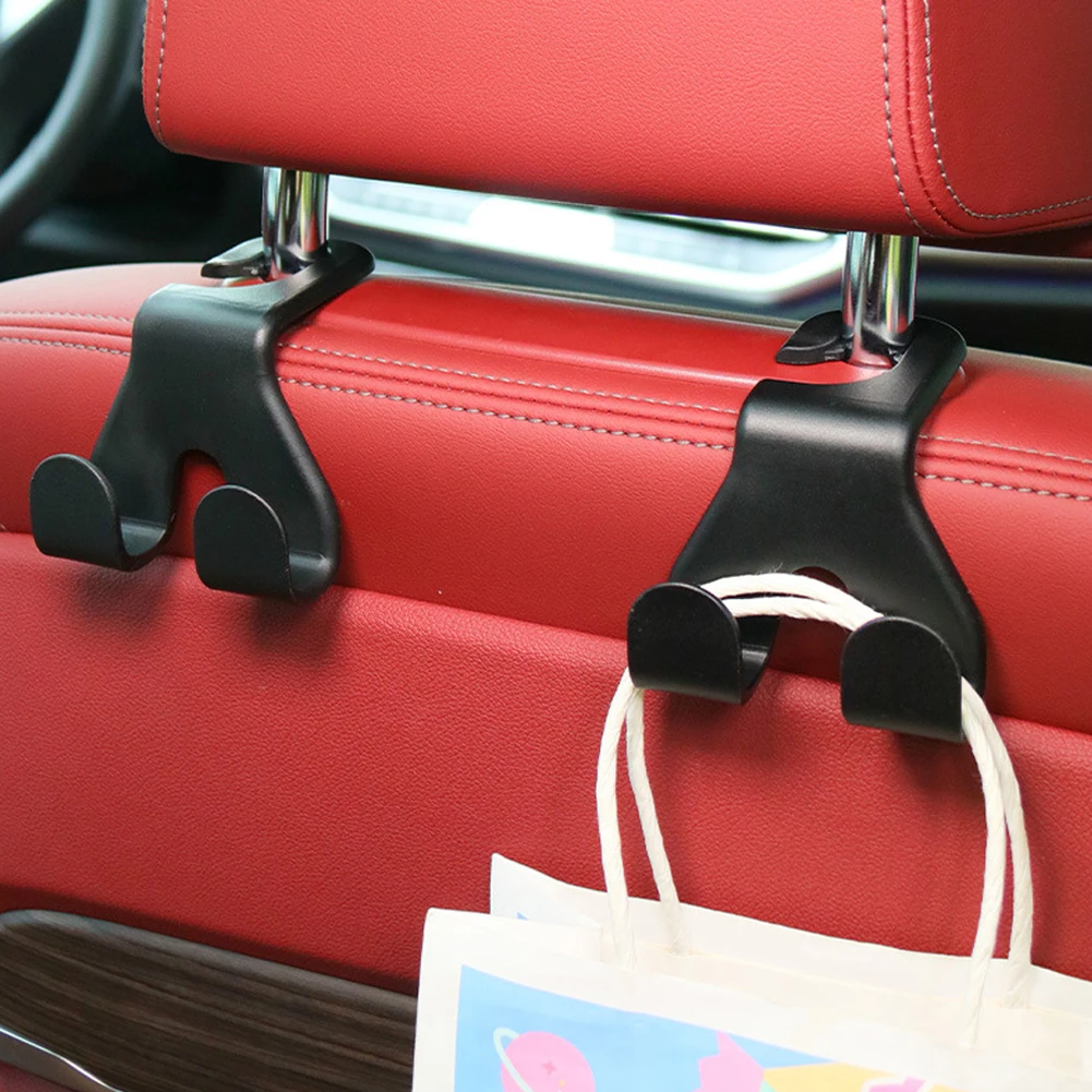 Cute Bowknot Car Seat Back Hooks Vehicle Headrest Organizer Hanger For  Groceries Bag Handbag Storage Women Car Accessories - AliExpress