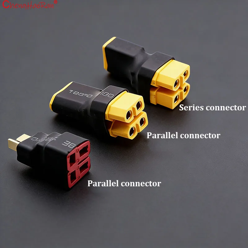 ChengHaoRan 1PC DIY 어댑터 XT60/T 플러그/XT90 시리즈 병렬 직접 연결 남성/여성 DIY 커넥터