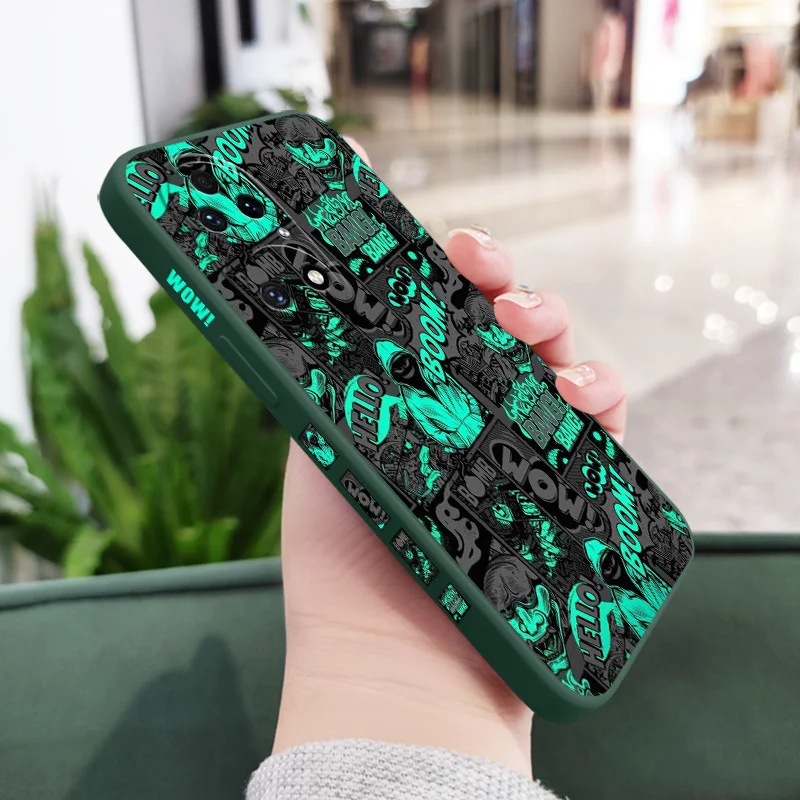 Blackened Clown Design Phone Case Cover