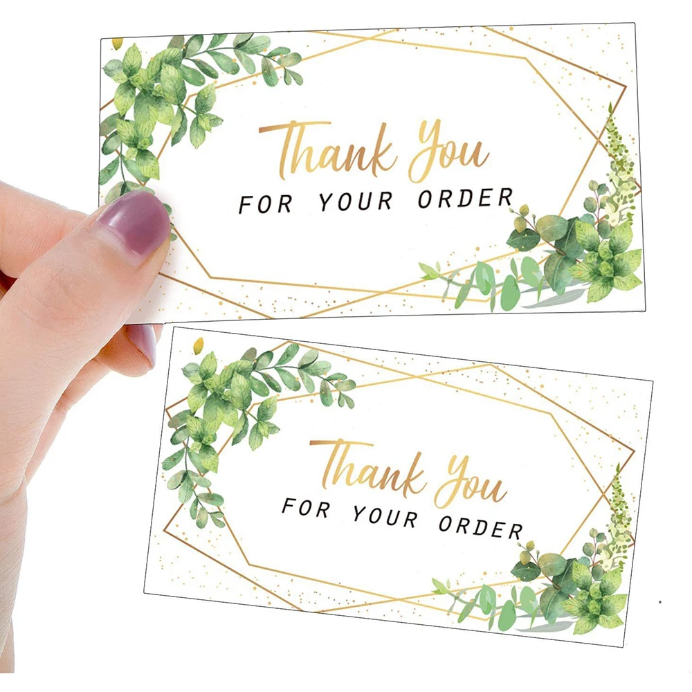 Gift Presentation Cards Flowers Branches Thank You Wedding Gifts X098