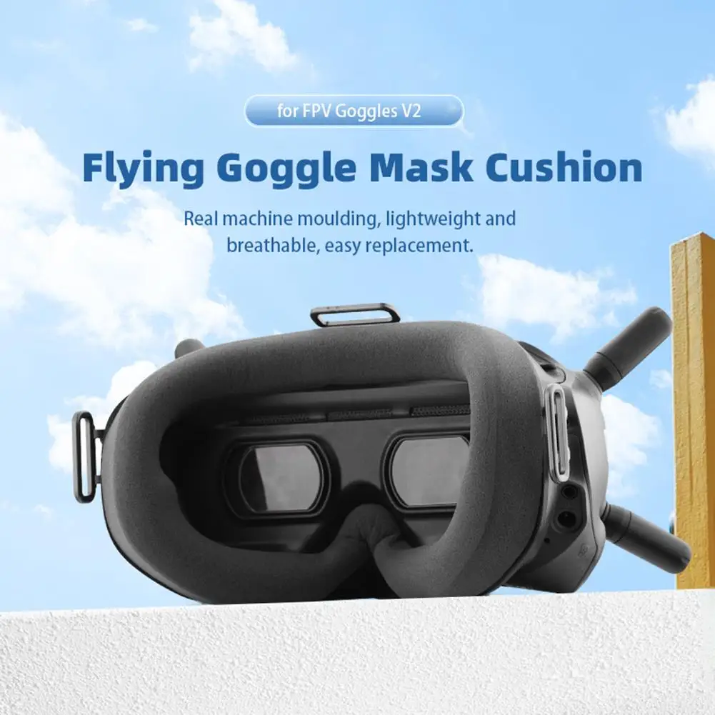 

Face Eye Mask Cover Pad For DJI FPV Goggles V2 Goggles Nose Guard Padding Replacement VR Accessories