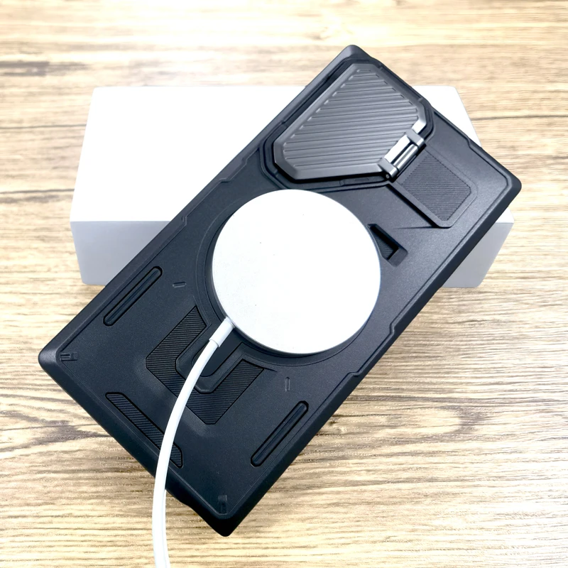 Shockproof Armor Case with MagSafe Charging Compatibility