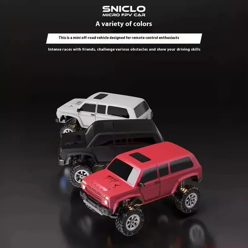 1/43 SNICLO Enano8031 Rc Cars Simulation Climbing Car Fpv First Person Vision Desktop Remote Control Car Mini Gift Boys Toys thumbnail 5