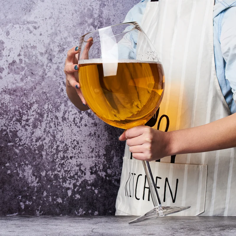 Wine Glass and Beer Mug Combo 3000ML 106 Oz Extra Large for Whiskey Parties Birthdays Weddings Liquor Glass