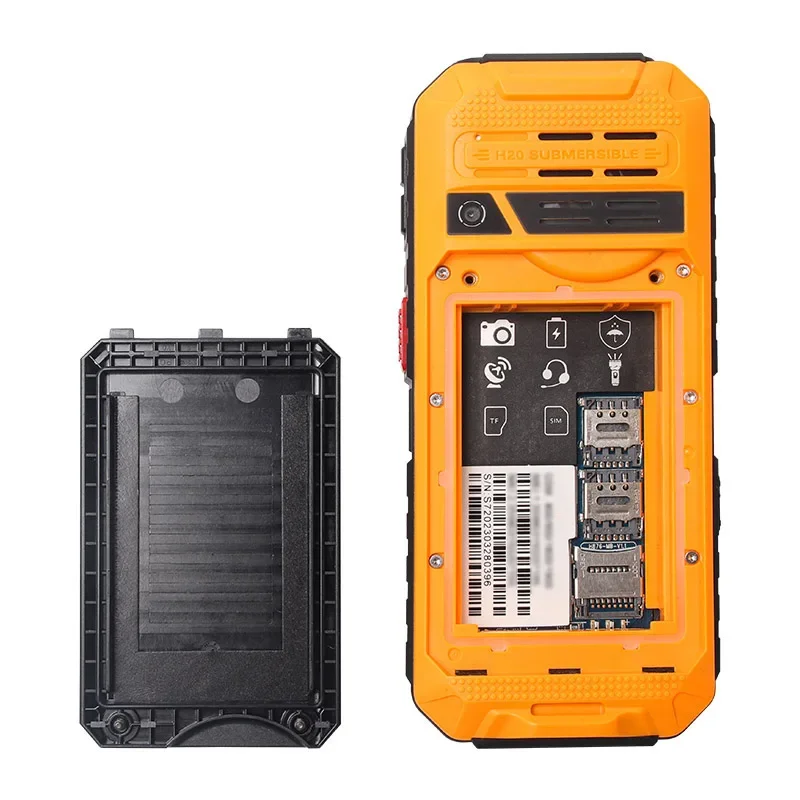 UNIWA S9 4G Rugged Phone2.4 Inch IP68 Waterproof Torch Cell Phone Feature Phone with Keypad
