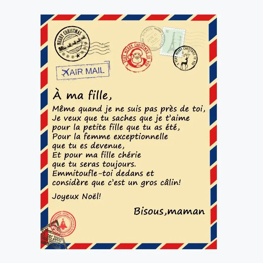 Spanish Letters Blanket To My Daughter In Warm Cozy Letter Throw for Bed  Sofa Couch Birthday Gift Queen King - AliExpress, image size:895x896