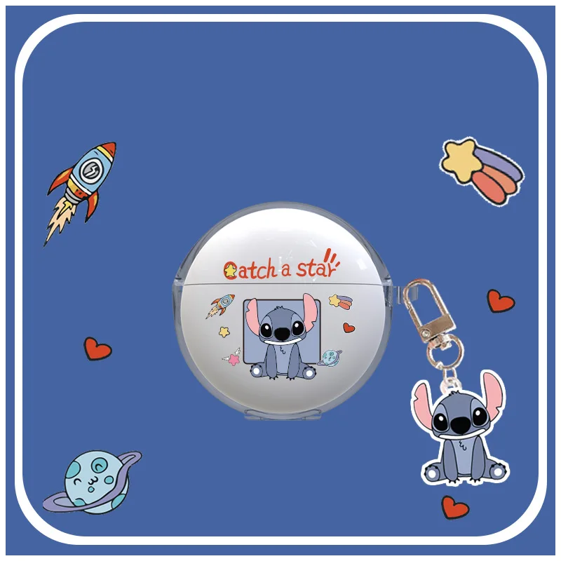 

Мультяшный защитный чехол для OPPO Enco Buds 2, беспроводные наушники Bluetooth, яркий прозрачный мягкий чехол из ТПУ для OPPO Enco Air 2i