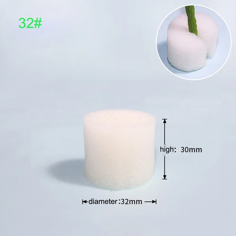 Hydroponic Soilless Plant Nursery Kit – 50pcs Mesh Net Pots with Sponges for Aeroponic Vegetation Growth
