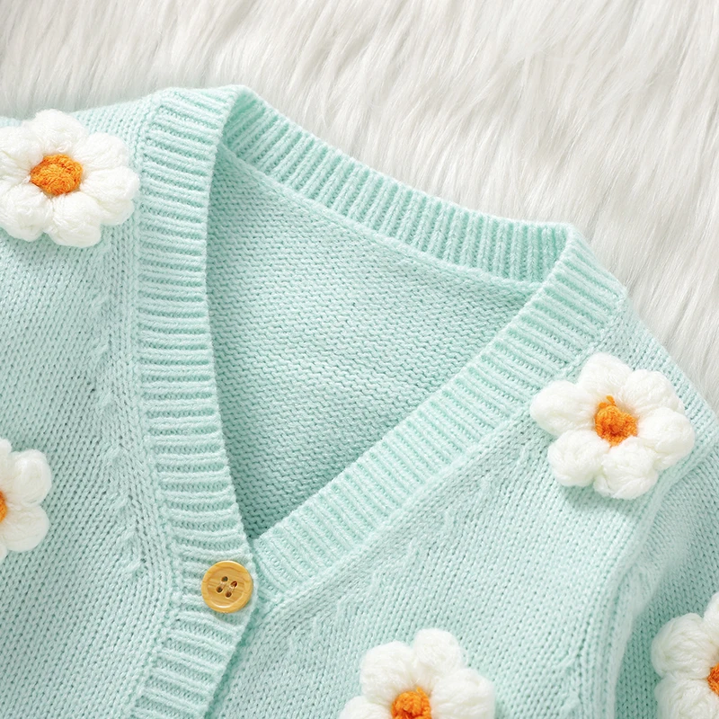 Baby Girl Knitted Cardigan 4