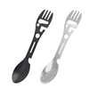 Outdoor Fork Spoon Versatile Outdoor Camping Tool Lightweight Fork Spoon Bottle Opener for Survival Tactical Utility for Easy 6