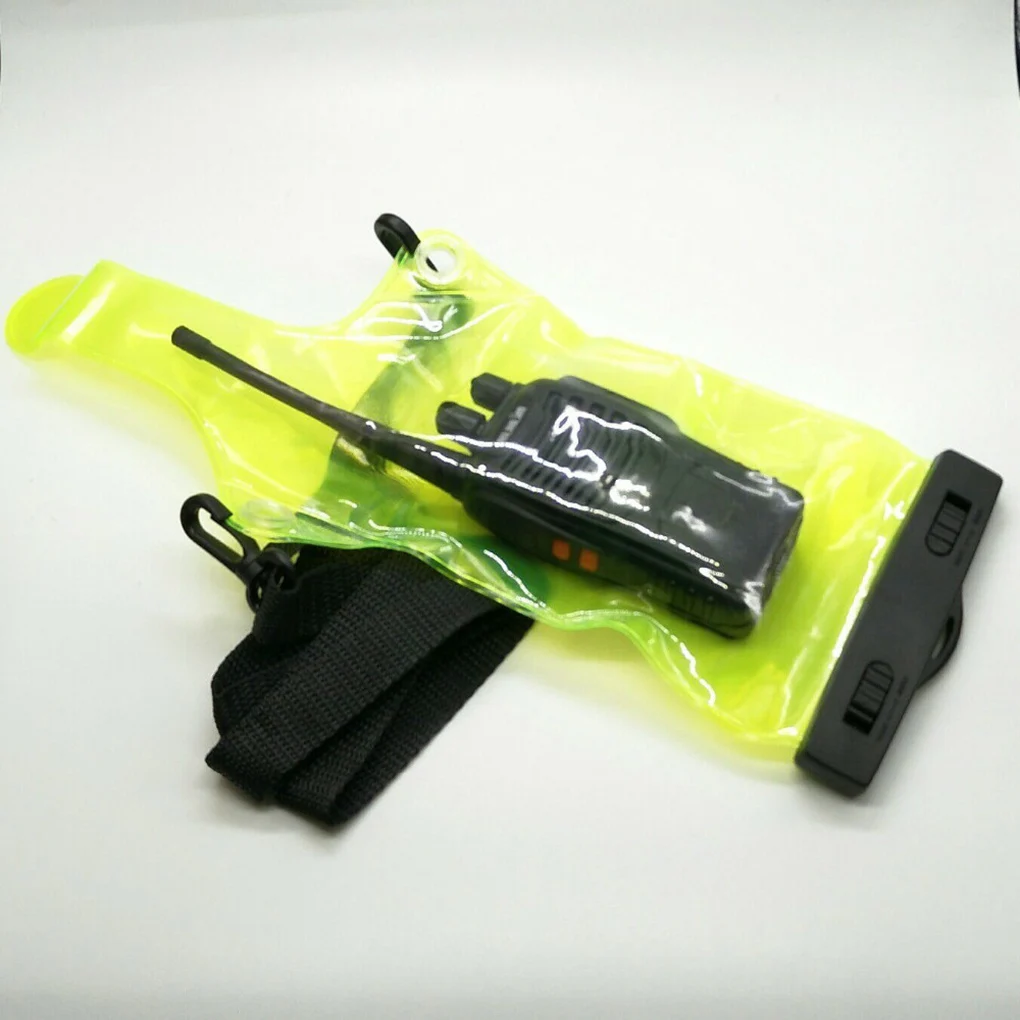 

Radio Waterproof Bag Case Green Replacement for Kenwood Baofeng UV-5R BF-888S UV-82 HYT Walkie Talkie Two Way Radio
