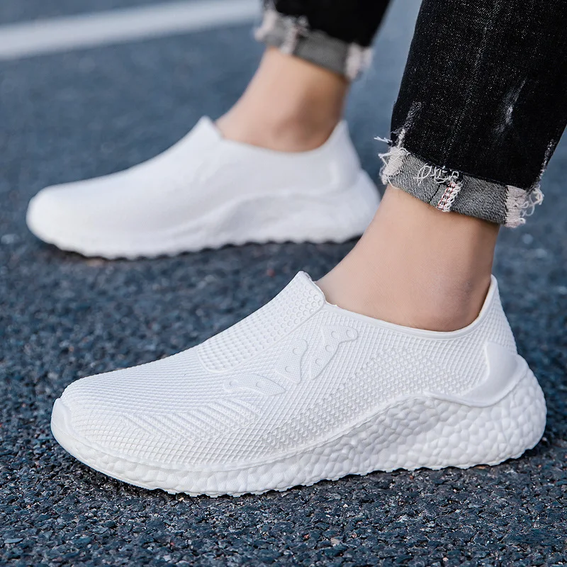 Fashion Men Sports Rain Boots Ankle Waterproof Shoes Low Top