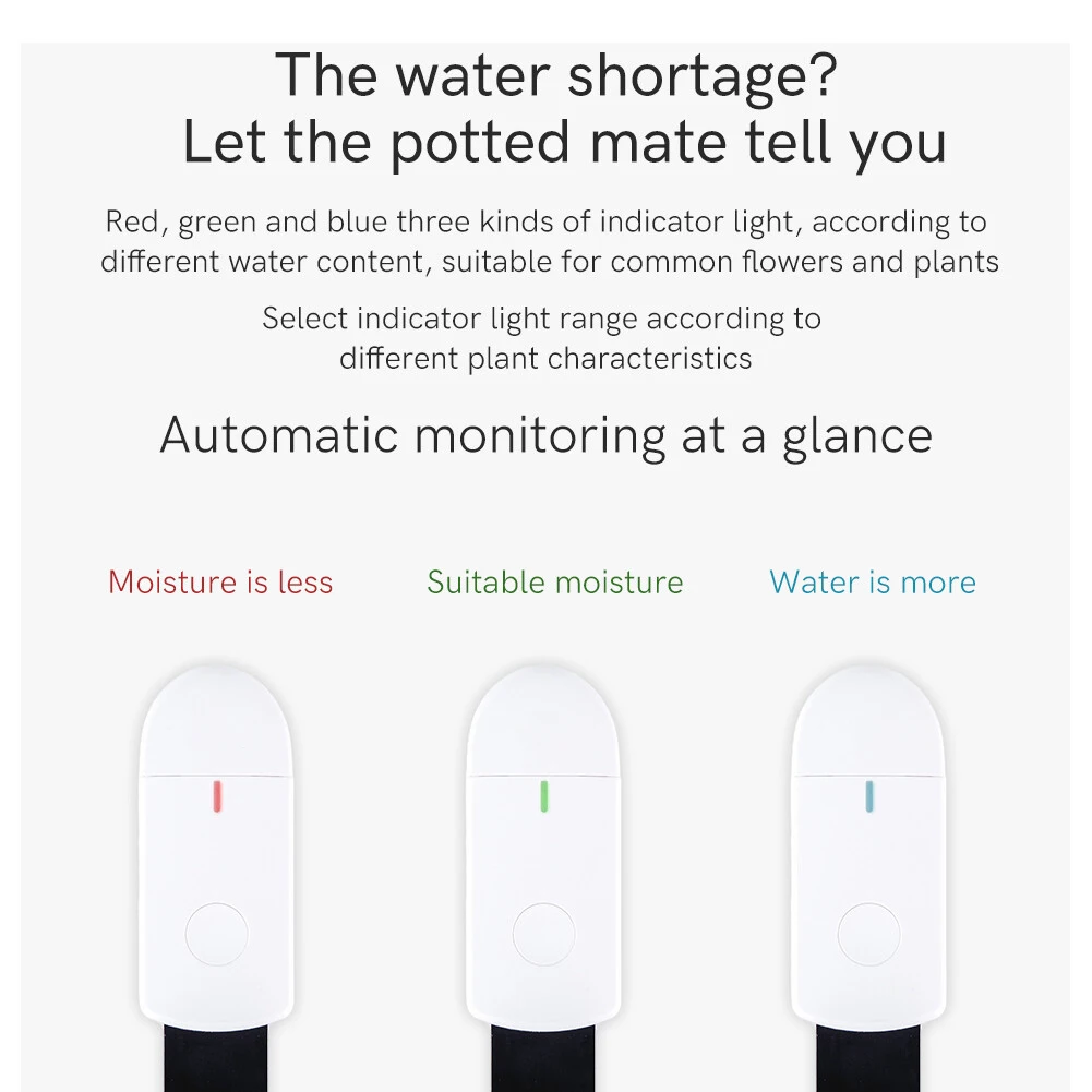 Intelligent Soil Moisture Tester Humidity Meter Farm Lawn Plants Flower Soil Monitor Hygrometer Convenient Gardening Tool