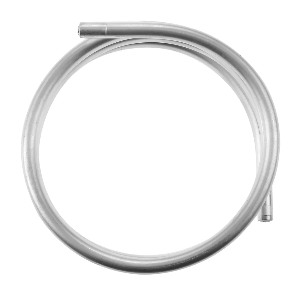 Kit Tubo Pilota Gas In Alluminio Da 4mm - 1 Metro, Con Dadi E Olive, Per Friggitrici E Attrezzature Da Cucina Kit Tubo Pilota Gas In Alluminio Da 4mm - 1 Metro, Con Dadi E Olive, Per Friggitrici E Attrezzature Da Cucina