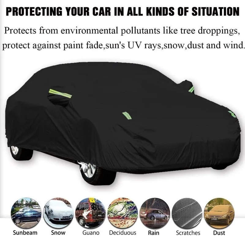 Full Car Covers Custom Fit for Kia EV6 2022-2025 2023 Waterproof All Weather for Automotive Rain Snow Sun Protection Outdoor - Image 2