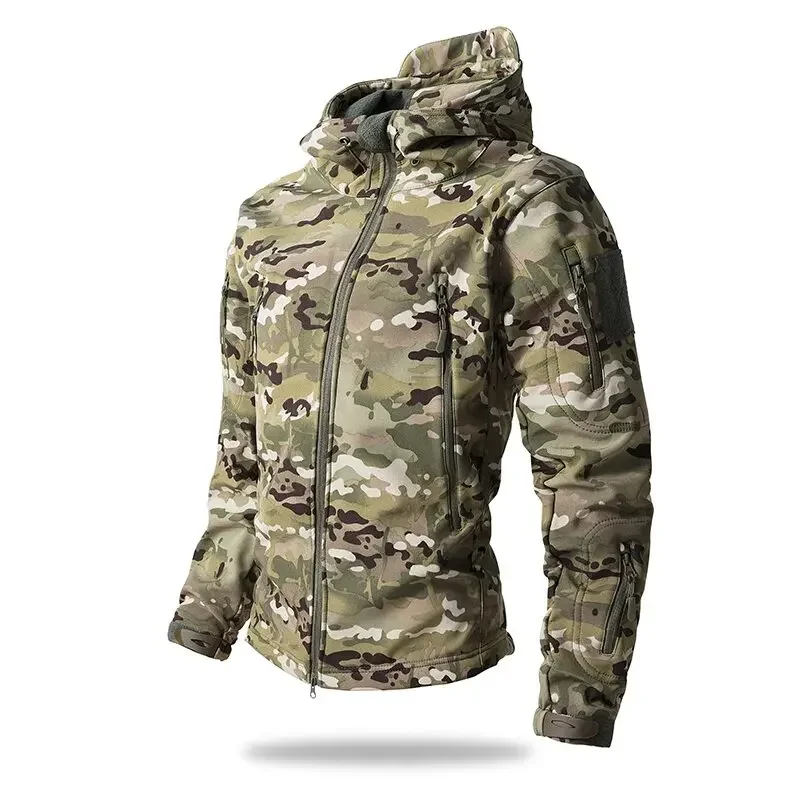 5XL 6XL Outdoor Jackets Unisex Thin Soft Shell Jacket 12 Colors Autumn Winter Hooded Outwear Breatheble Waterproof Sportswear