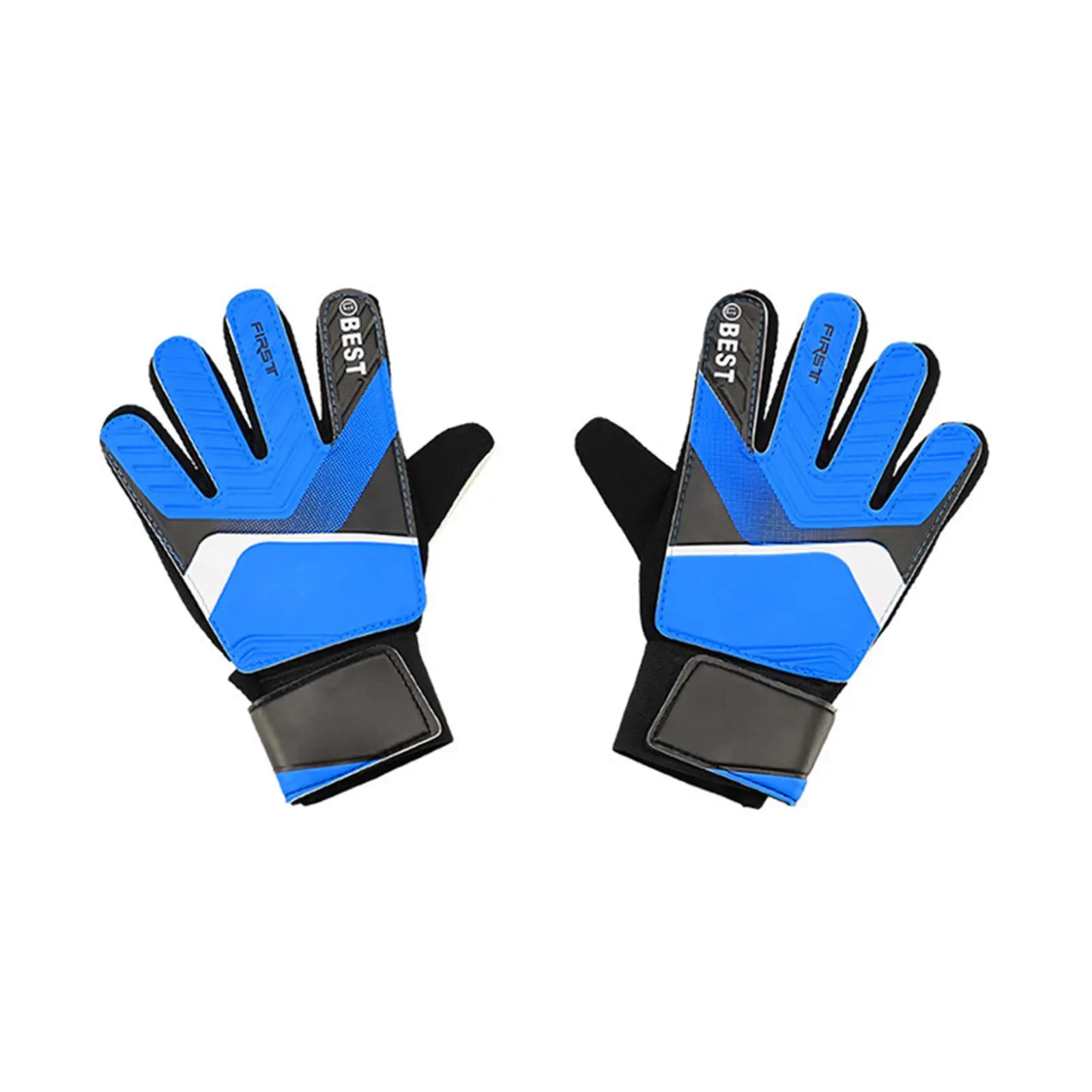 Soccer Goalkeeper Gloves for Kids Professional Finger Protection Anticollision Breathable Nonslip Goalie Gloves Latex Palm