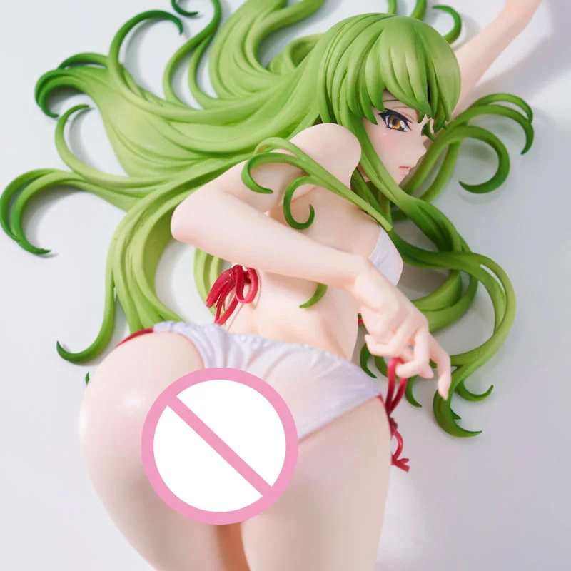 Новый код 28 см Geass: Lelouch Of The Rebel C.C. Аниме Фигурка Geass Купальник экшн-фигурка