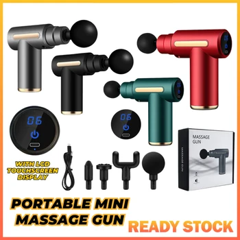 Portable Mini Muscle Massage Gun – Compact & Quiet Deep Tissue Vibration Therapy Device 1