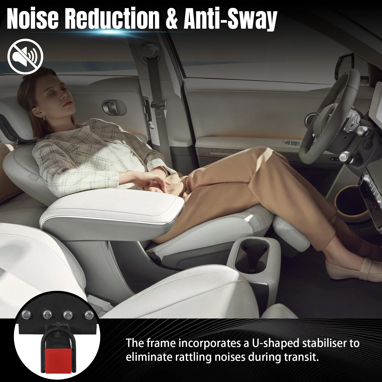 Motorcycle Hitch Carrier Anti Tilt Rear Trailer Steel Mount Rack Rust Proof Electric Bicycles Racks for SUVs Cars Trucks Vans