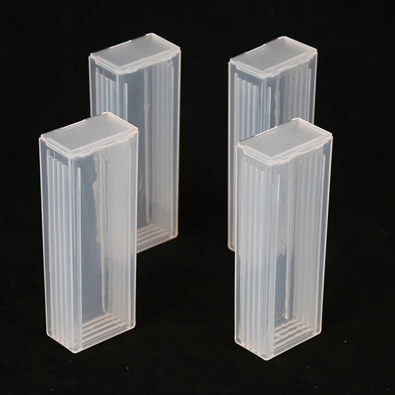 5Pcs Portable Laboratory ABS Plastic Microscope Slides Holder Storage ...