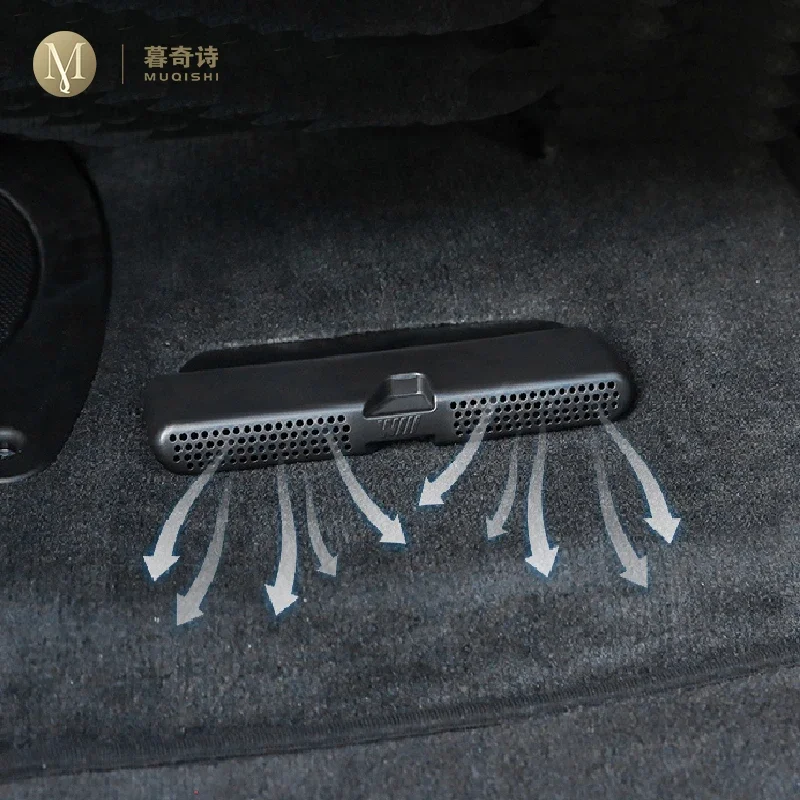 

For BMW Series 3 G28 2020 Car Air Condition Vent Cover Rear Seat anti dust Outlet Cover Conditioning Cover Refit Accessories ABS