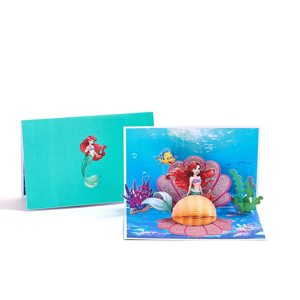Biglietto 3D Pop-Up Per 13° Compleanno - Con Fuochi D'Artificio, Busta Inclusa, 13x18 Cm, Per Ragazze E Ragazzi