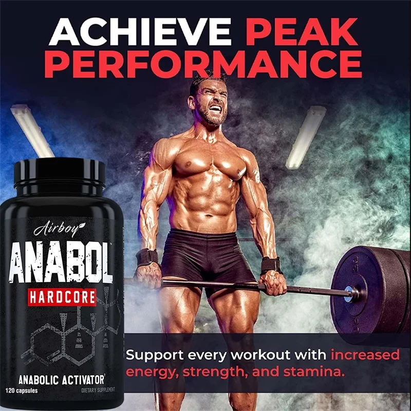 Anabol Hardcore Supplement - Repair Muscle, Muscle Growth, Energy Support, Metabolism, Improved Endurance, Improves Performance - Image 5