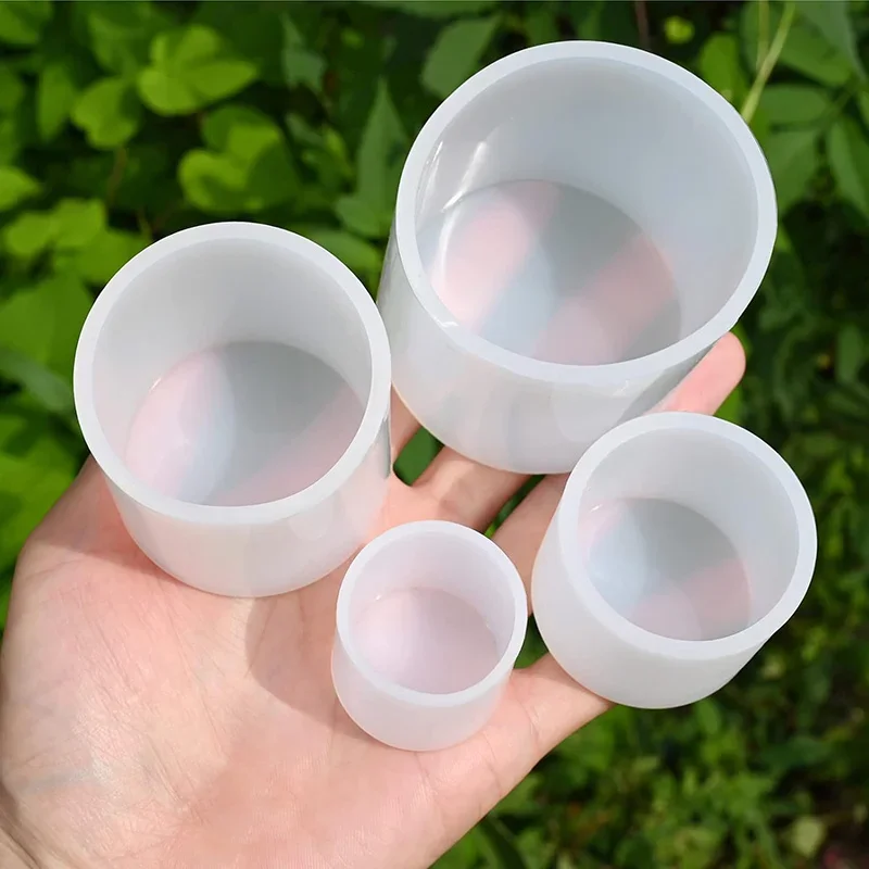 1Pc Cylinder Candle Making Silicone Molds