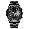 2024 New Style Fashion Brand Men's Quartz Watch Luxury Dial Luminous Waterproof Sports Automatic Date Business Men Wristwatch 3