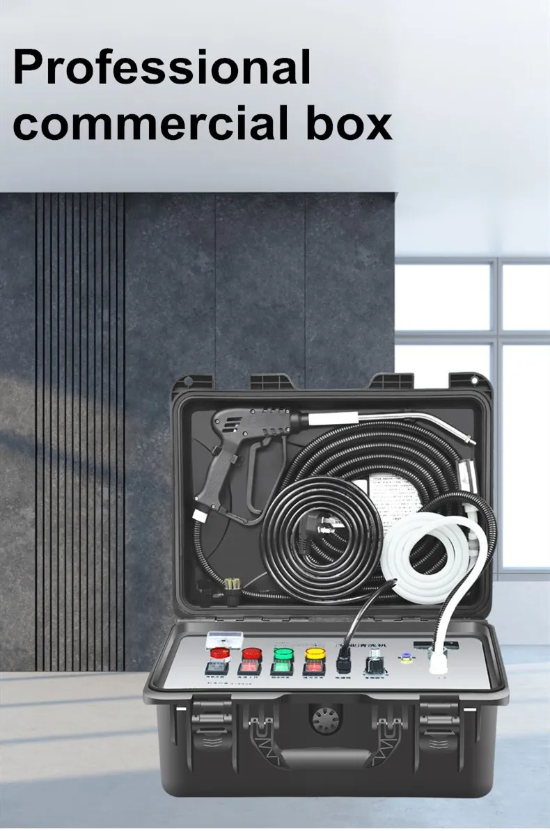 220V Household Electric Steaming Cleaner Multi Steam Cleaner High Temperature And Pressure Range Hood Steam Cleaner Eu/AU/UK/US 3