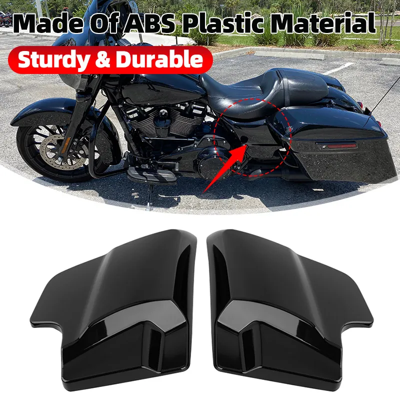 Motorcycle Battery Cover Panels For Harley Touring Electra Street Glide Road King 2009 -