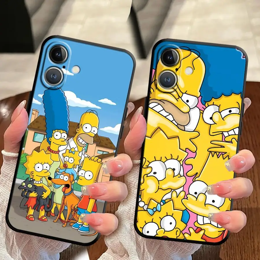 Cool Simpson Soft Back Phone Cover Case