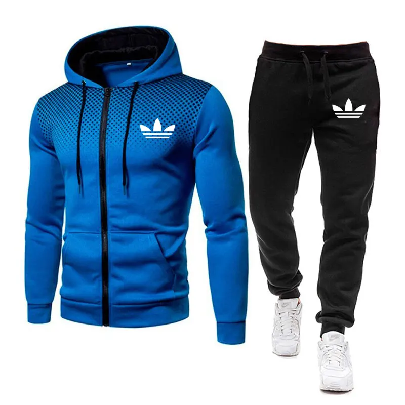 

Men's fashion suit 2023 winter and spring leisure sports suit new two-piece set