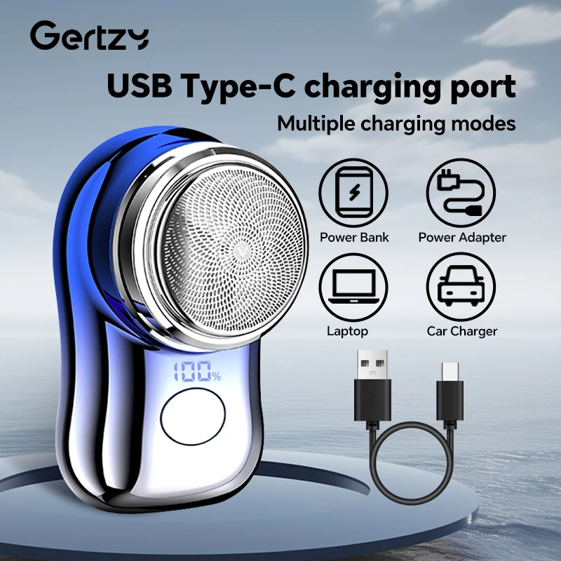Rechargeable Mini Electric Shaver – Portable, One Button, Easy to Carry Shaver BEST SELLERS