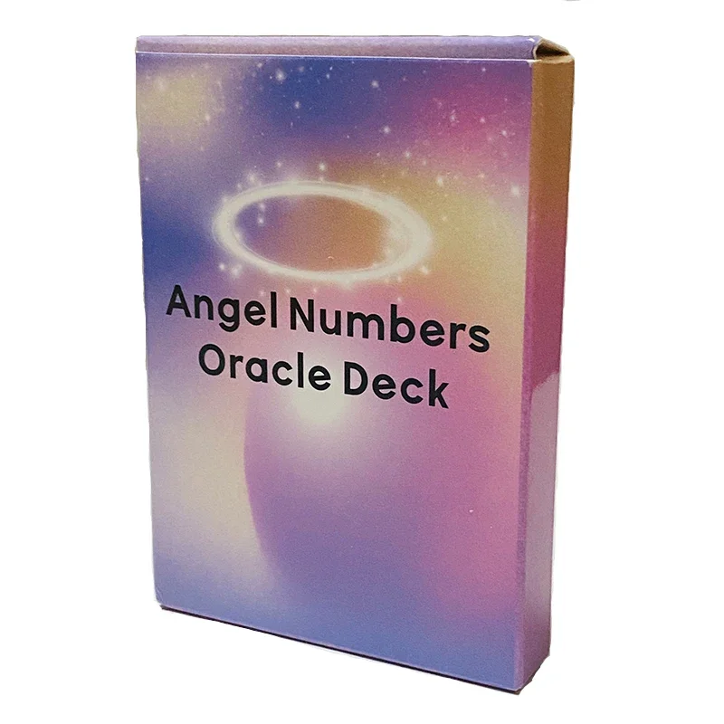 Angel Numbers Oracle Deck - 40-Card Divine Guidance and Inspiration Set