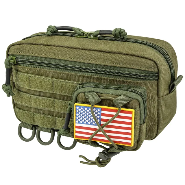IronSeals Tactical Molle Pouch - Compact Water-Resistant Utility Bag For Gear & Gadgets