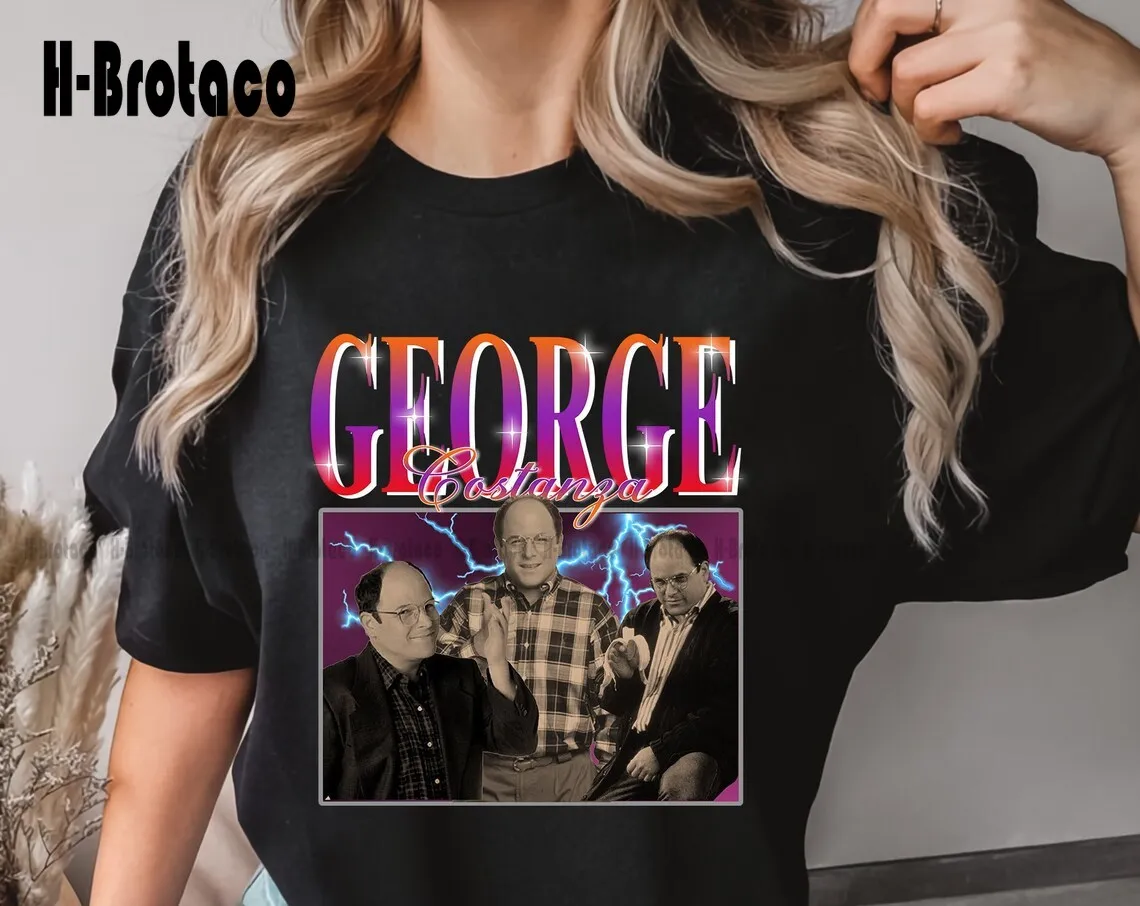Retro George Costanza Shirt, George Seinfield Shirt, George Costanza Seinfeld Shirt, Funny Seinfield Gifts T-Shirt
