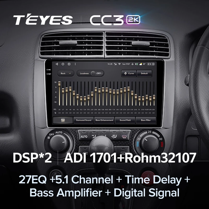 Teyes-カーラジオ,マルチメディアプレーヤー,ビデオ,ステレオ,GPS