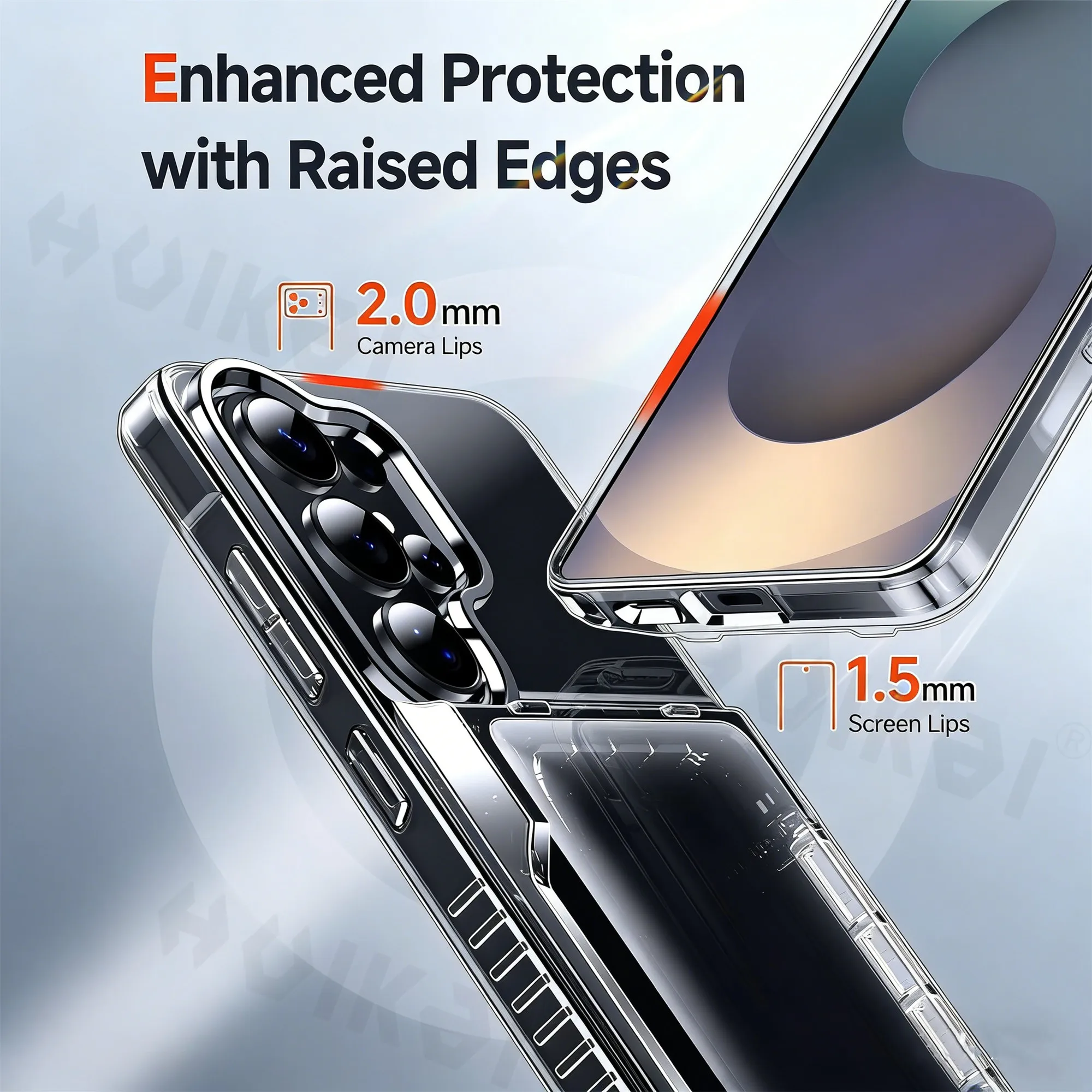 Slim Hard PC Heavy Duty Protective Wallet Card Holder Case with Slide Slot