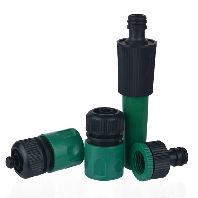 Adapter Tömlőcsatlakozó Tömlőcső -Cső Öntözéshez 1/2 Nagynyomású Öntözés Műanyag Gyors Csatlakozás Kert - Image 5