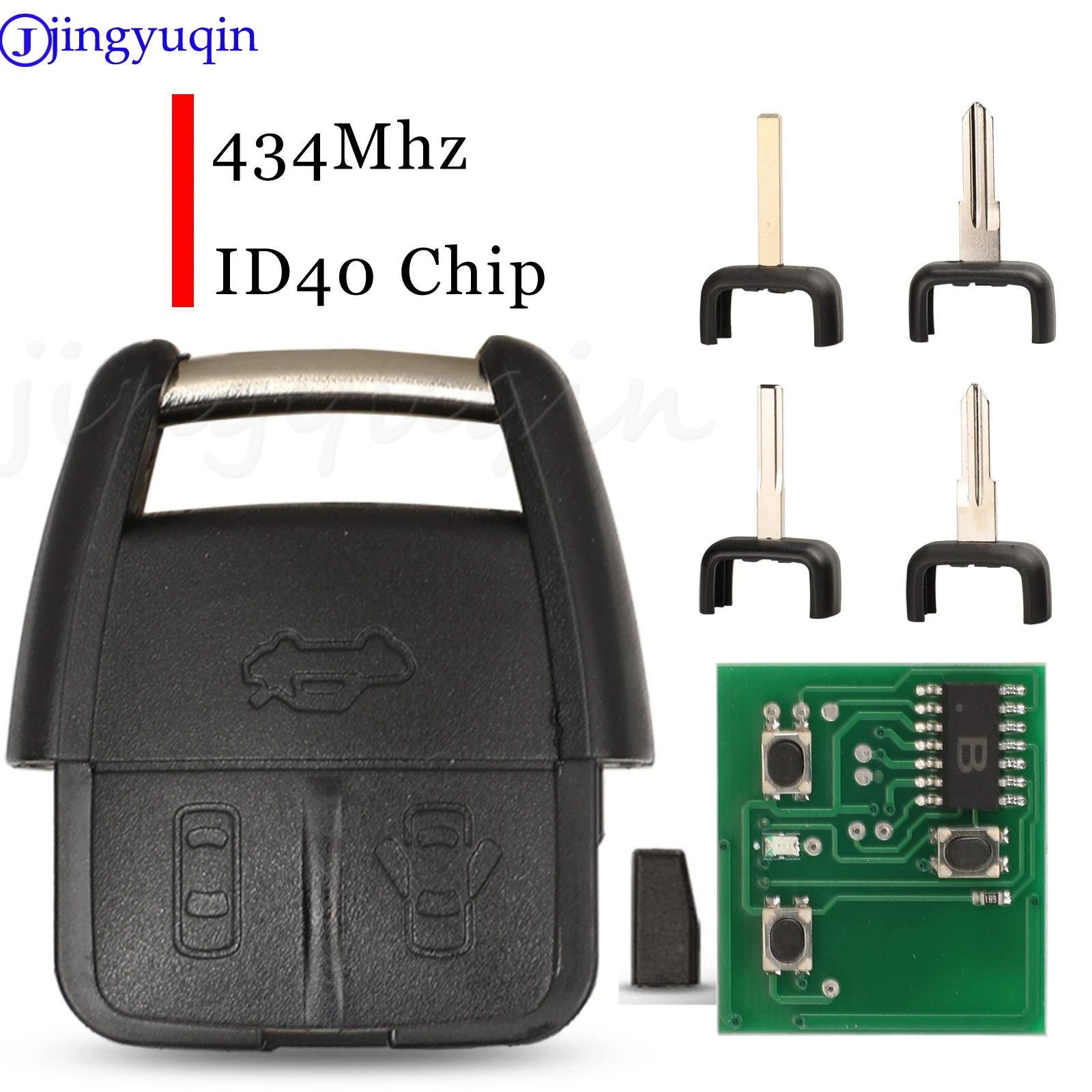 Car Remote Key Car Key 3 Buttons Car Remote Key 434Mhz ID40 Chip For Opel Chevrolet Brasil Astra Zafira Vectra