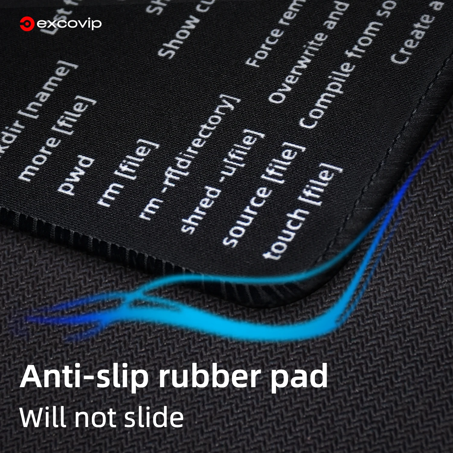 Linux Commands Line Mouse Pad Shortcuts Mousepad For Red Hat Ubuntu OpenSUSE Arch Debian Unix Programmer Stitched Edge mouse pad