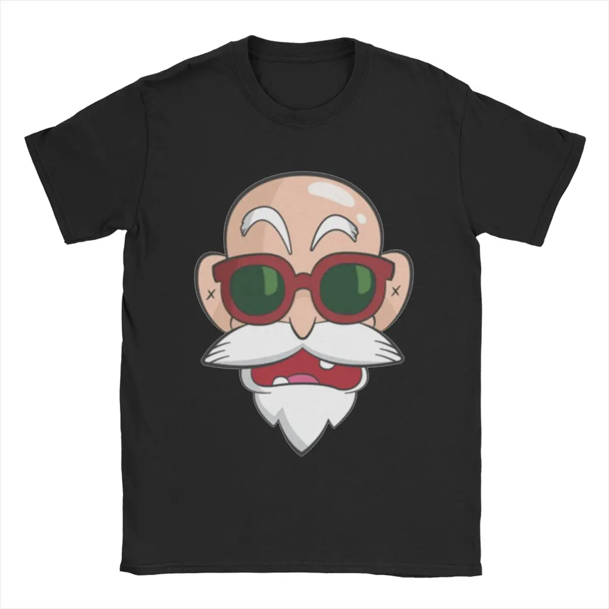 2026 Neues Dragon Ball Master Roshi Muten Kame Sennin Print T-Shirt Kurzarm-T-Shirt Herren- und Damen-T-Shirt Herren-Oberteil – Detail 10