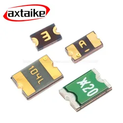 Assorted SMD Resettable Fuse Kit - 50PCS Variety Pack with Multiple Amp Ratings (1206 2A6V)
