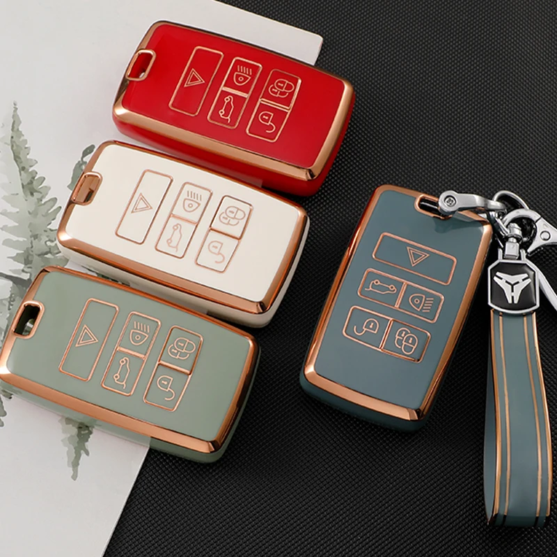 Car Smart 5 Button Key Cover Case Bag Shell Holder For Land Rover Range