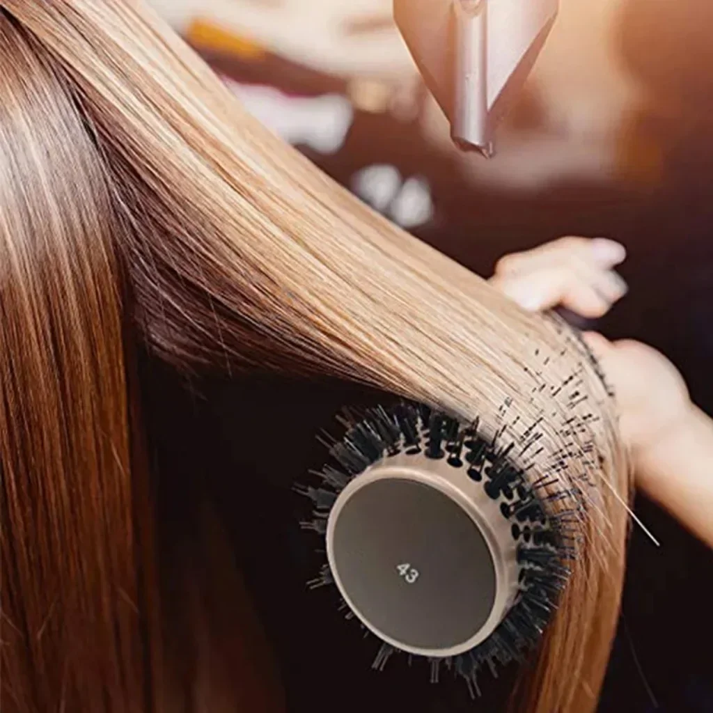Professional Salon Styling Tools Round Hair Comb Hairdressing Curling Hair Brushes Comb Ceramic Barrel 4 Sizes